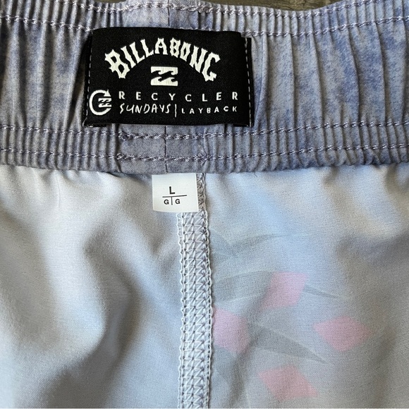 Billabong Men’s Sundays Layback Boardshort Swim Short Trunk - Picture 5 of 12